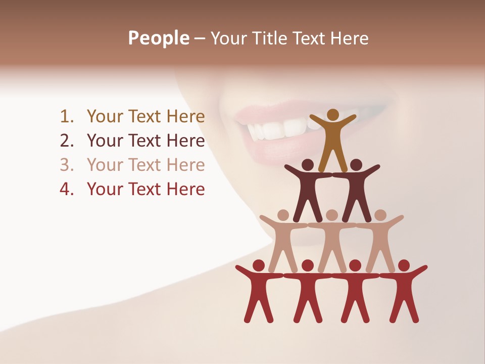 Smile Happy Whitening PowerPoint Template