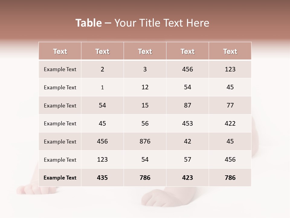Eye Pose Beautiful PowerPoint Template