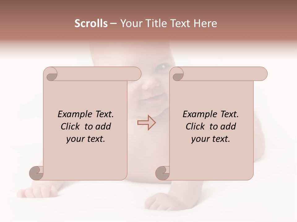Eye Pose Beautiful PowerPoint Template