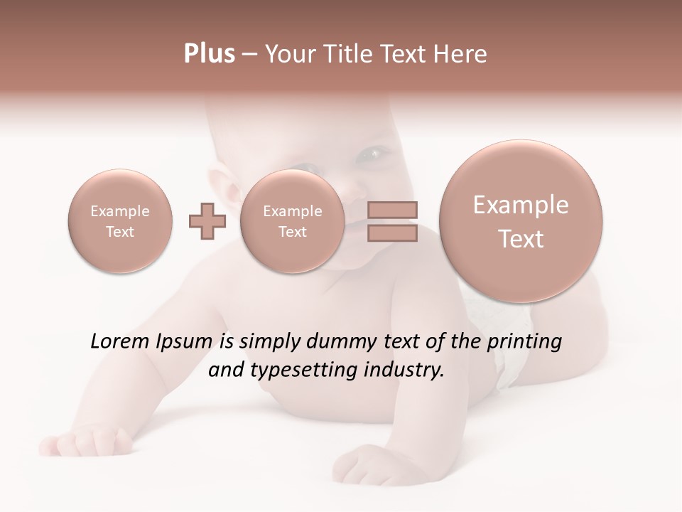 Eye Pose Beautiful PowerPoint Template