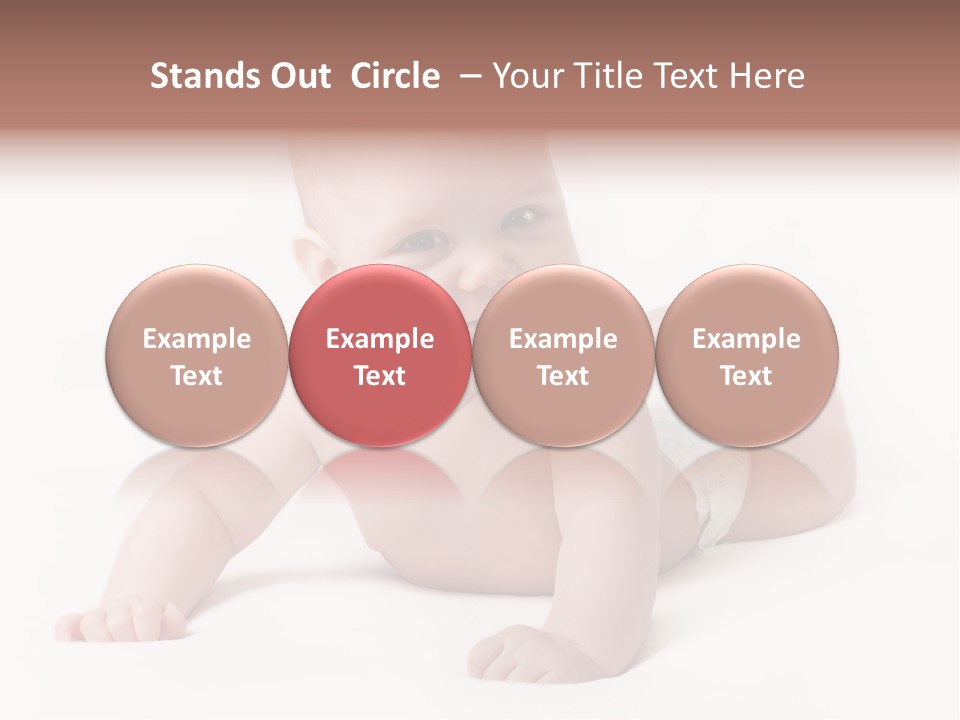 Eye Pose Beautiful PowerPoint Template