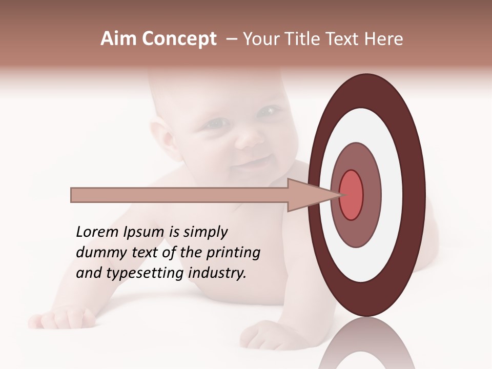 Eye Pose Beautiful PowerPoint Template