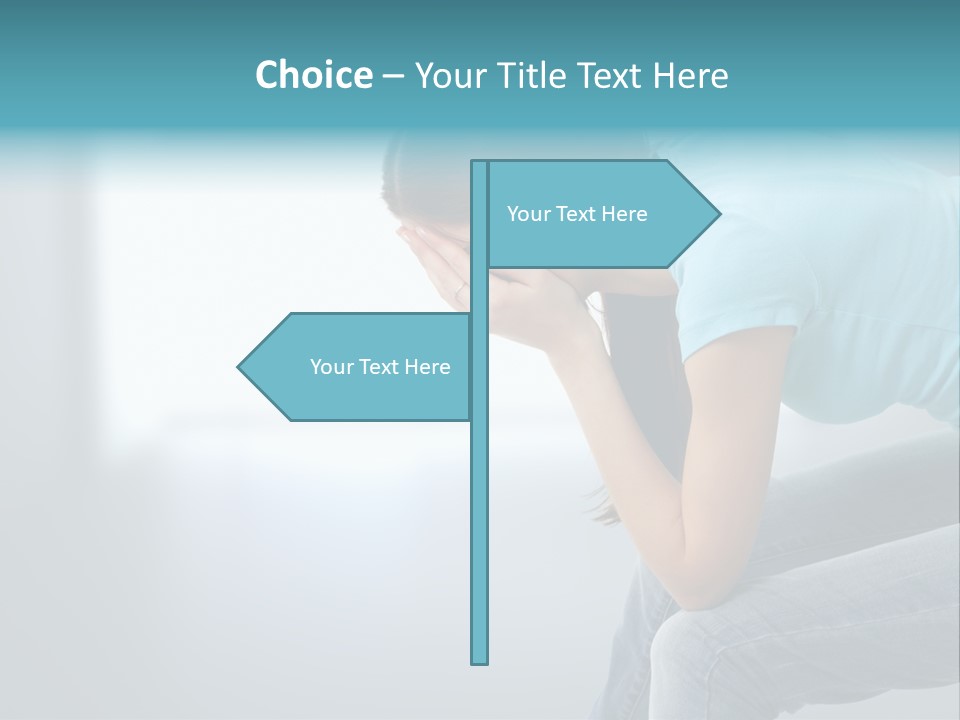 Sadness Shame Loneliness PowerPoint Template
