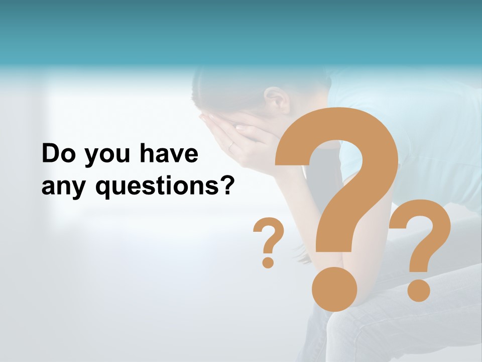 Sadness Shame Loneliness PowerPoint Template