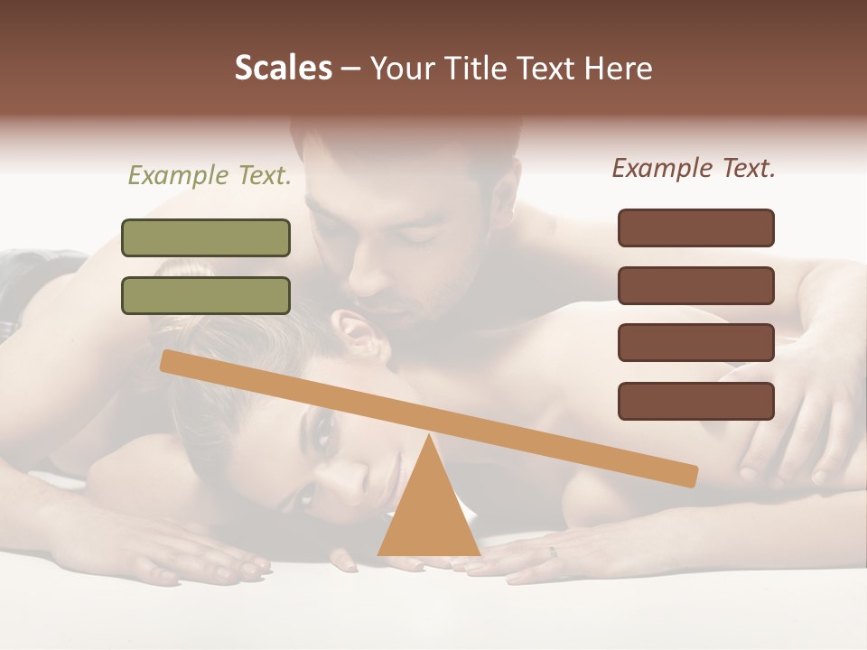 Passion Passionate Lingerie PowerPoint Template