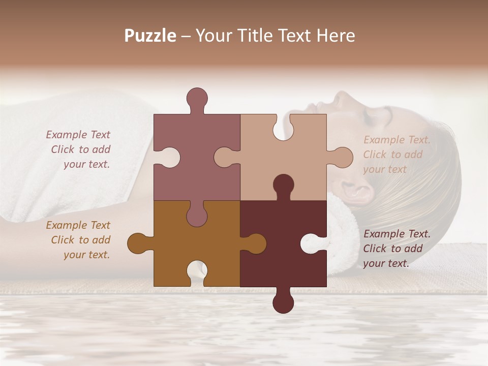 Therapy Wellness Flower PowerPoint Template