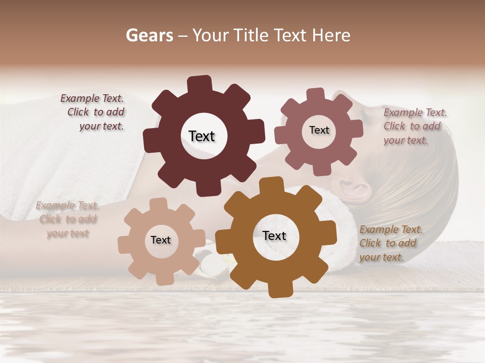 Therapy Wellness Flower PowerPoint Template