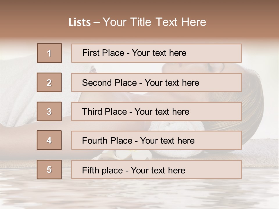 Therapy Wellness Flower PowerPoint Template