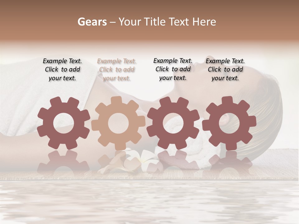 Therapy Wellness Flower PowerPoint Template