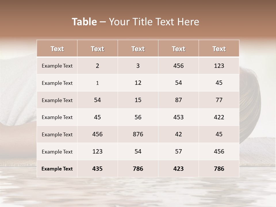 Therapy Wellness Flower PowerPoint Template