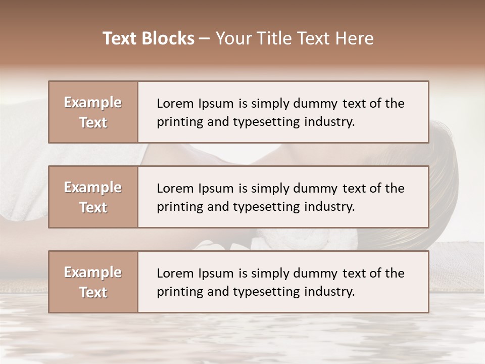 Therapy Wellness Flower PowerPoint Template