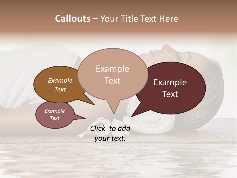 Therapy Wellness Flower PowerPoint Template