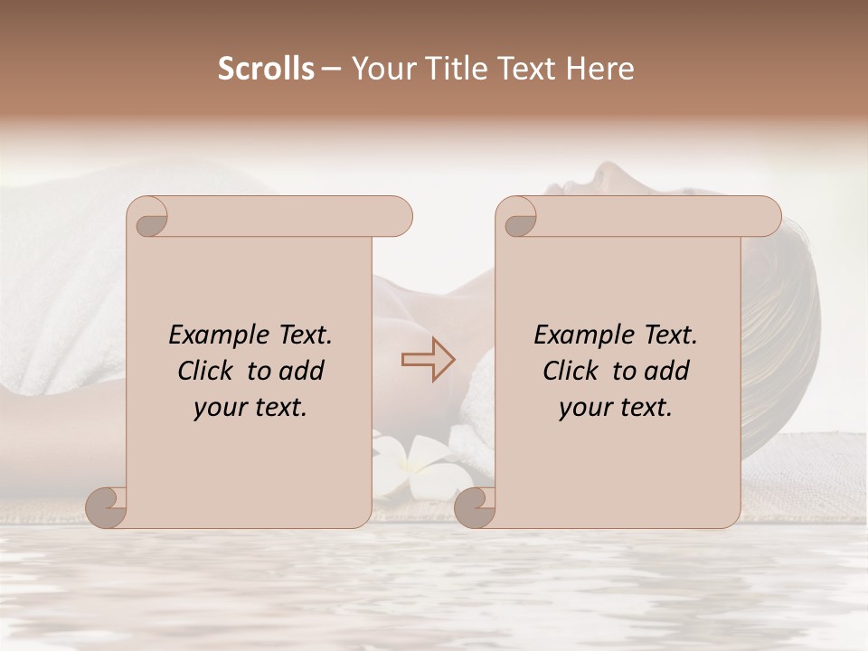 Therapy Wellness Flower PowerPoint Template