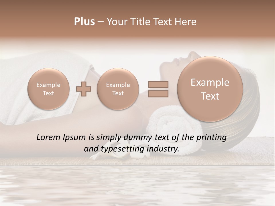 Therapy Wellness Flower PowerPoint Template