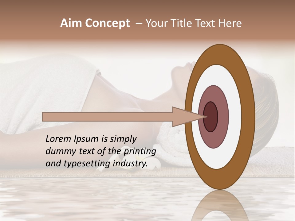 Therapy Wellness Flower PowerPoint Template