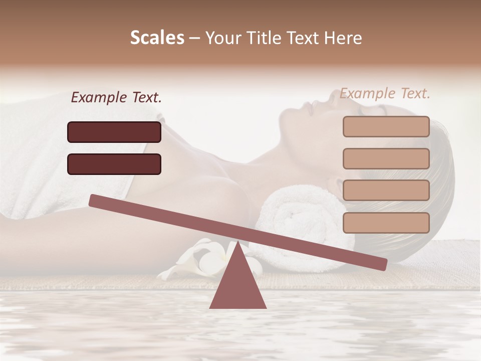 Therapy Wellness Flower PowerPoint Template