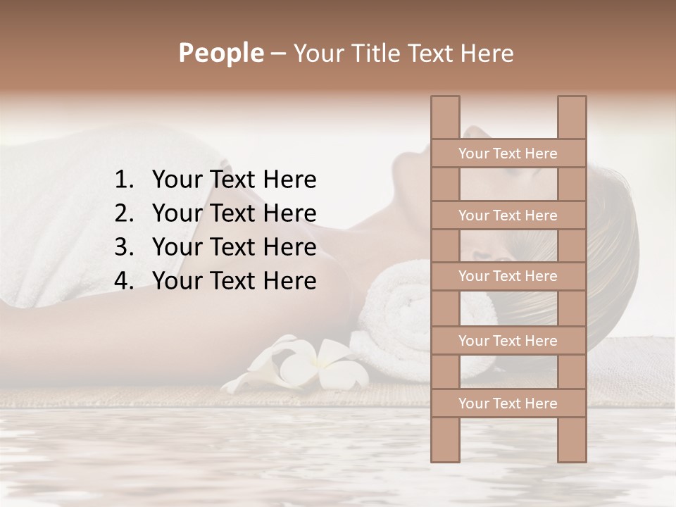 Therapy Wellness Flower PowerPoint Template