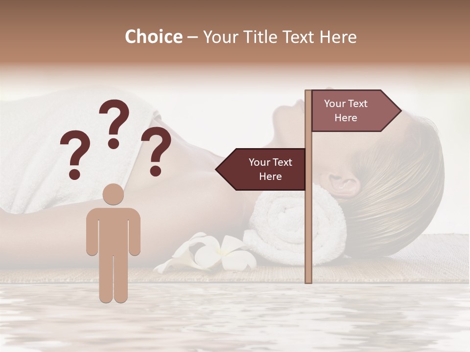 Therapy Wellness Flower PowerPoint Template