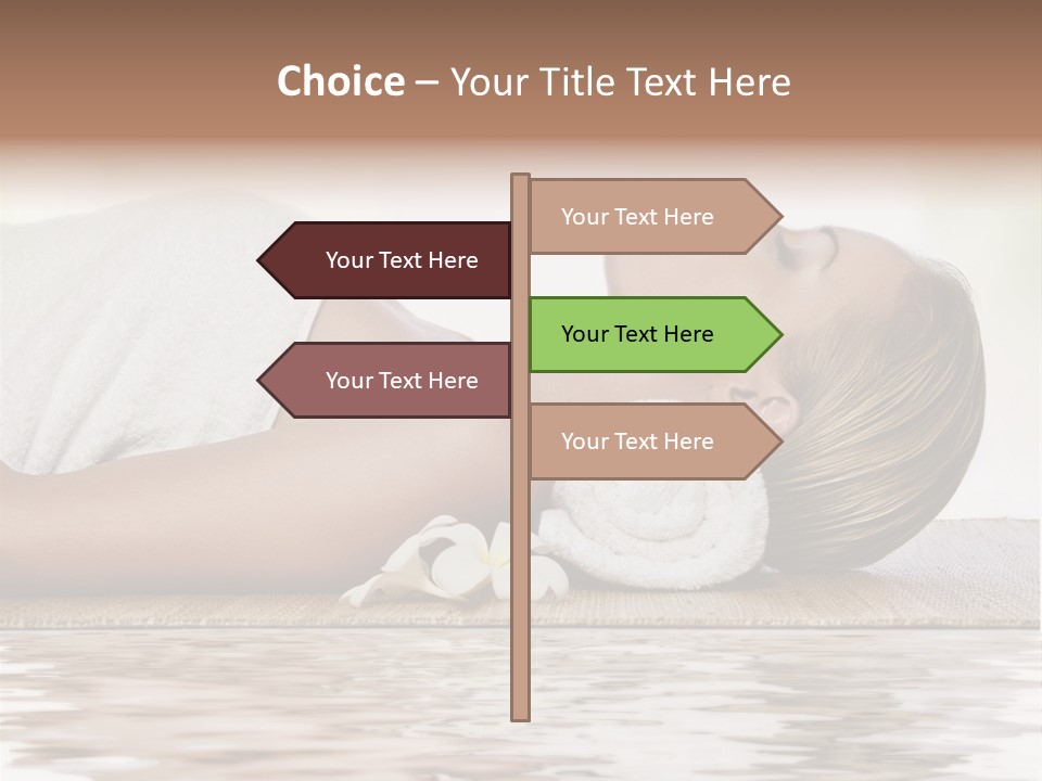 Therapy Wellness Flower PowerPoint Template