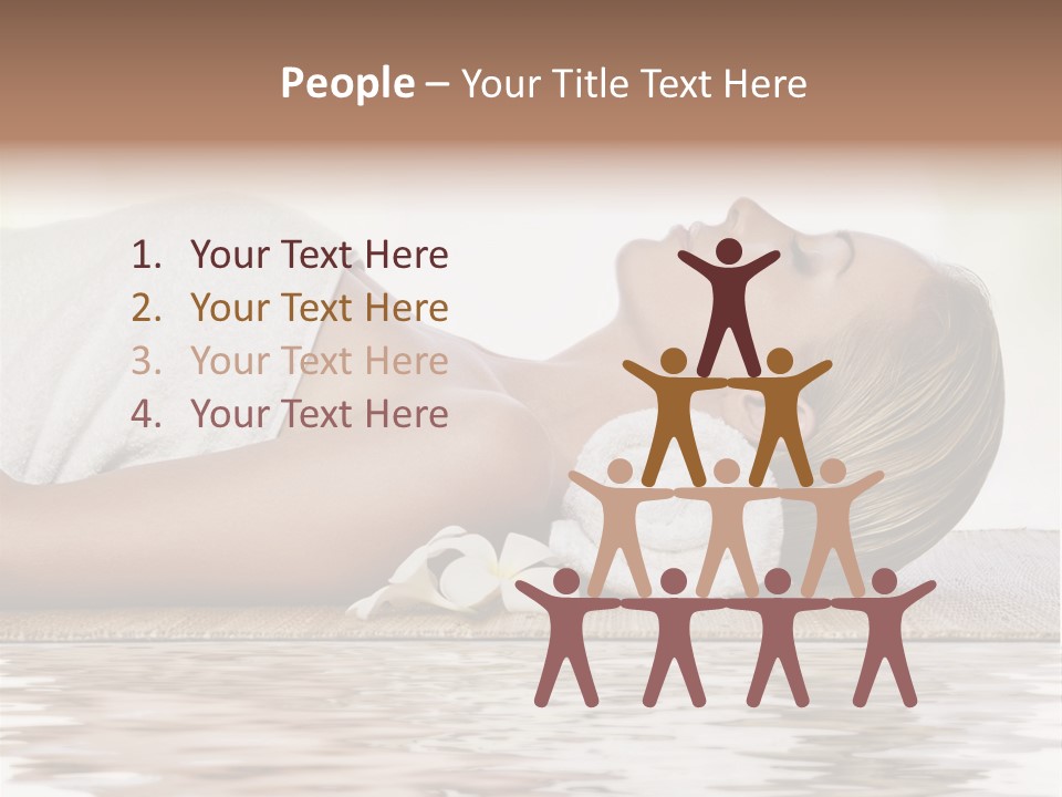 Therapy Wellness Flower PowerPoint Template