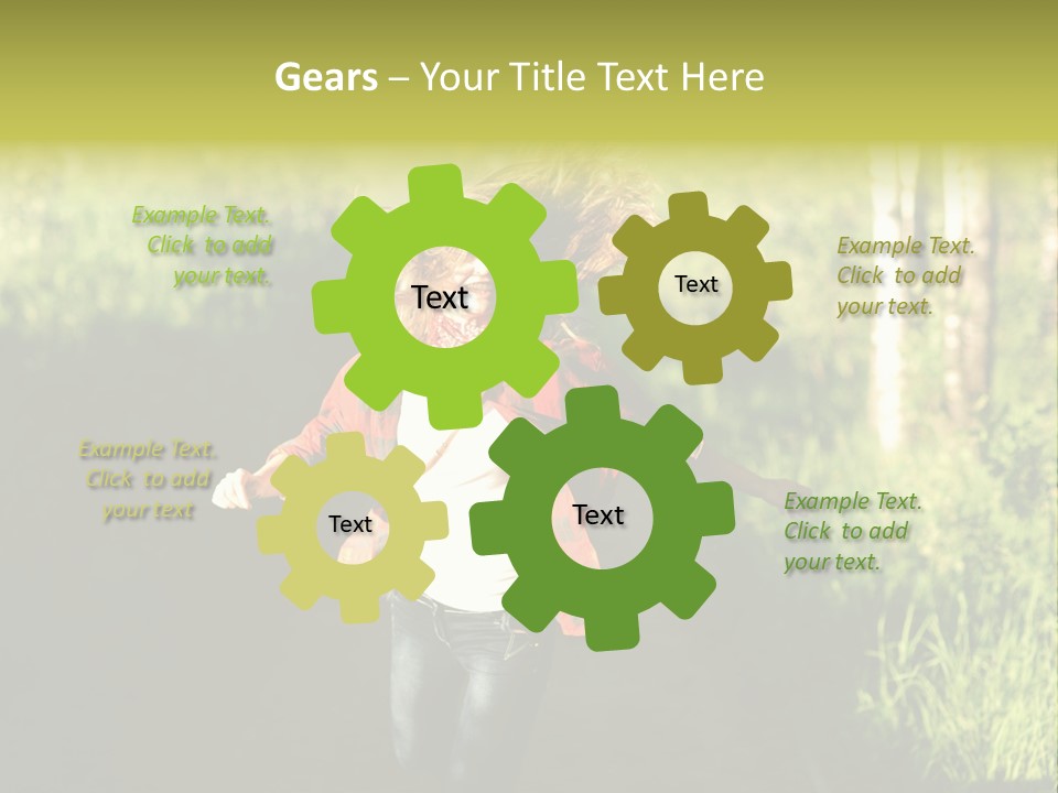 Corn Energy Lifestyle PowerPoint Template