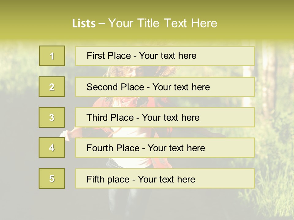 Corn Energy Lifestyle PowerPoint Template