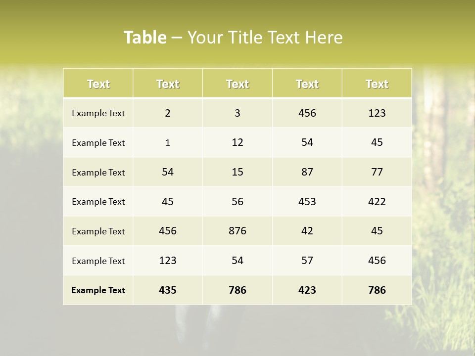 Corn Energy Lifestyle PowerPoint Template