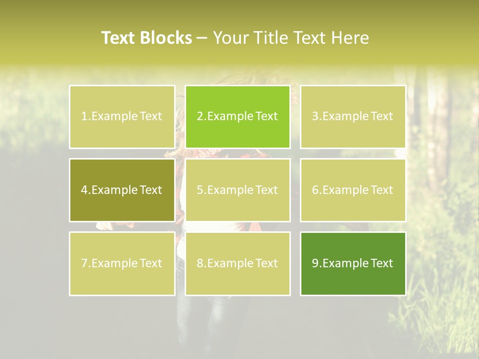 Corn Energy Lifestyle PowerPoint Template