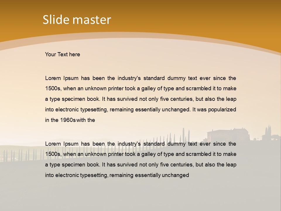 Cypress Hill Summer PowerPoint Template