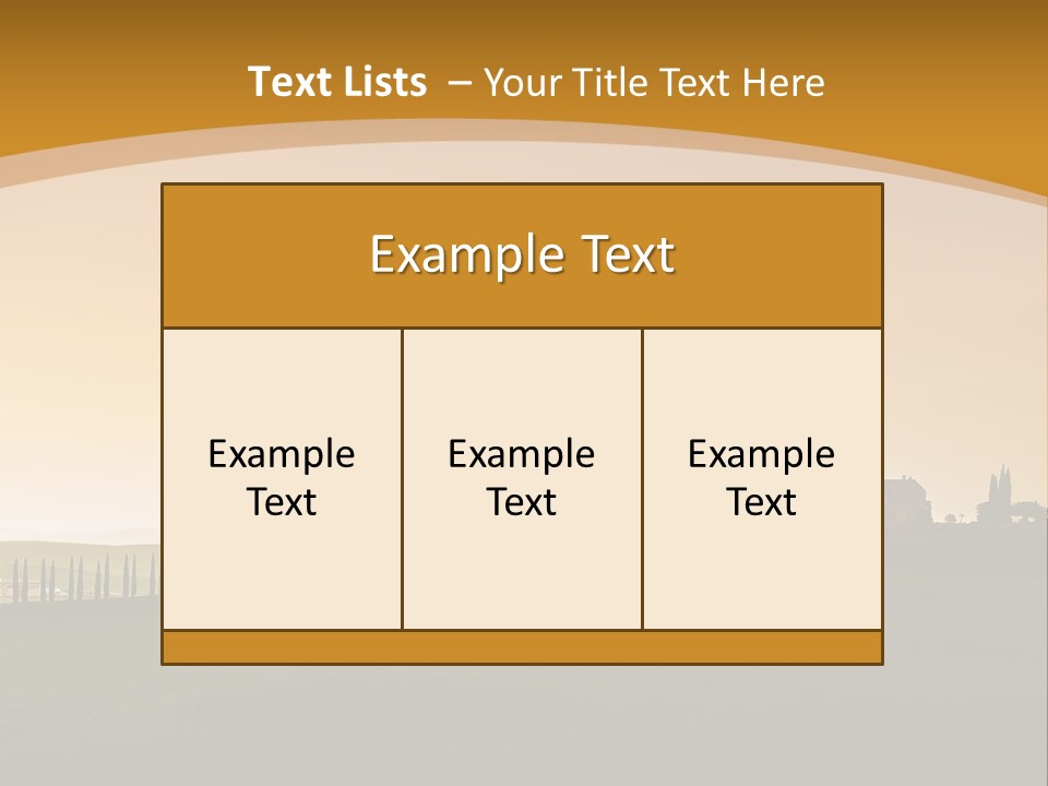 Cypress Hill Summer PowerPoint Template