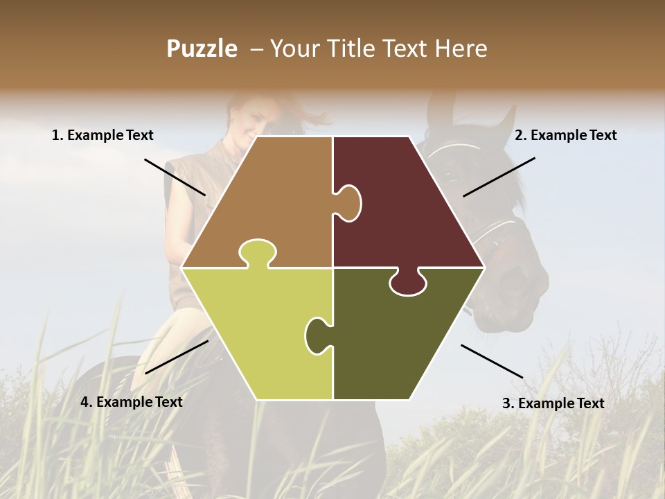 Stallion Rural Beauty PowerPoint Template