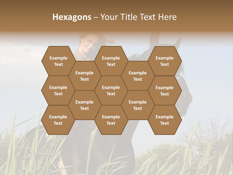 Stallion Rural Beauty PowerPoint Template