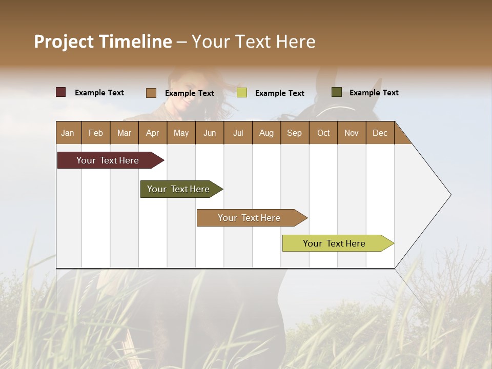 Stallion Rural Beauty PowerPoint Template