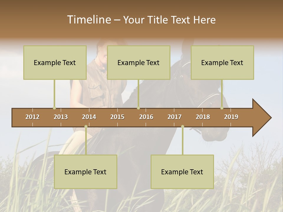 Stallion Rural Beauty PowerPoint Template