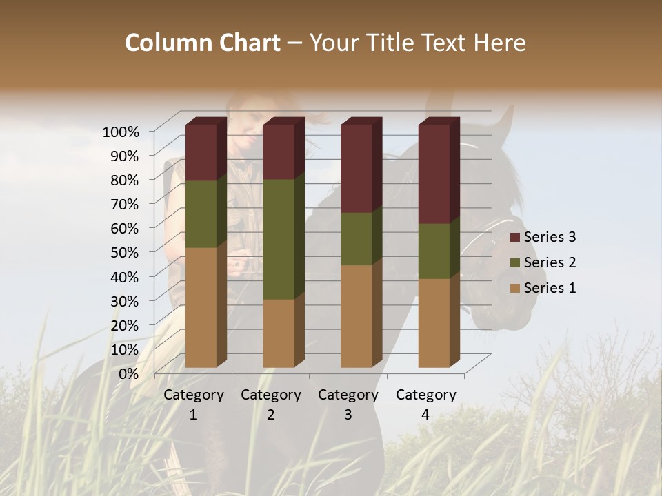 Stallion Rural Beauty PowerPoint Template