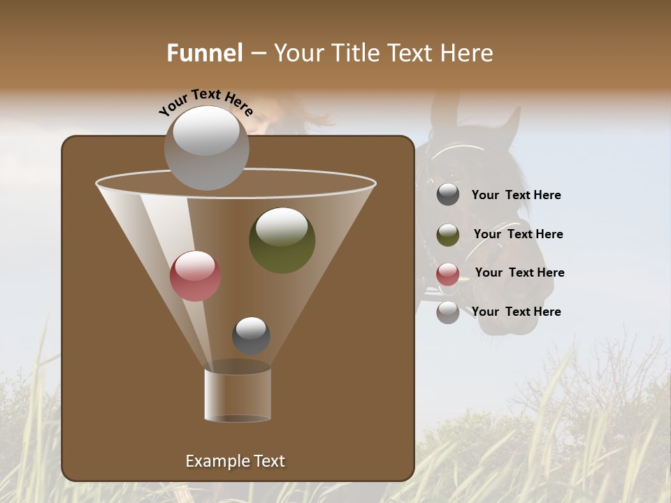Stallion Rural Beauty PowerPoint Template