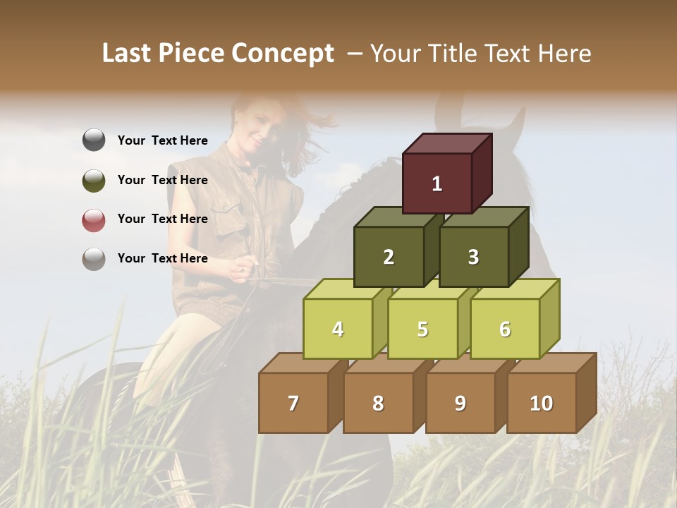 Stallion Rural Beauty PowerPoint Template