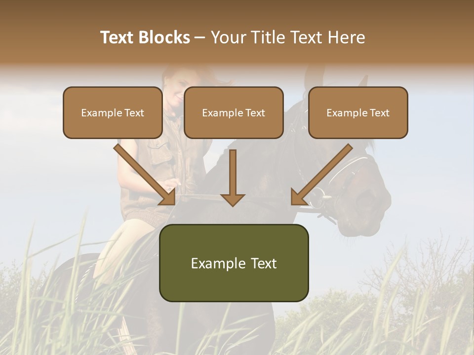 Stallion Rural Beauty PowerPoint Template