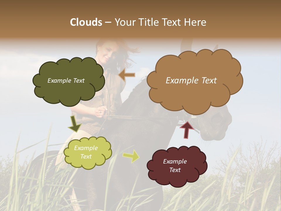 Stallion Rural Beauty PowerPoint Template