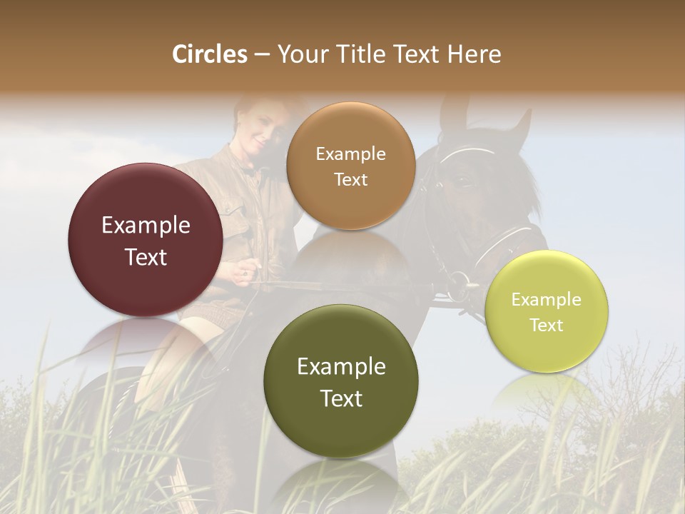 Stallion Rural Beauty PowerPoint Template