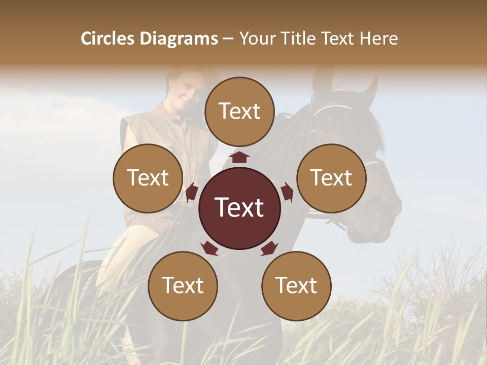 Stallion Rural Beauty PowerPoint Template