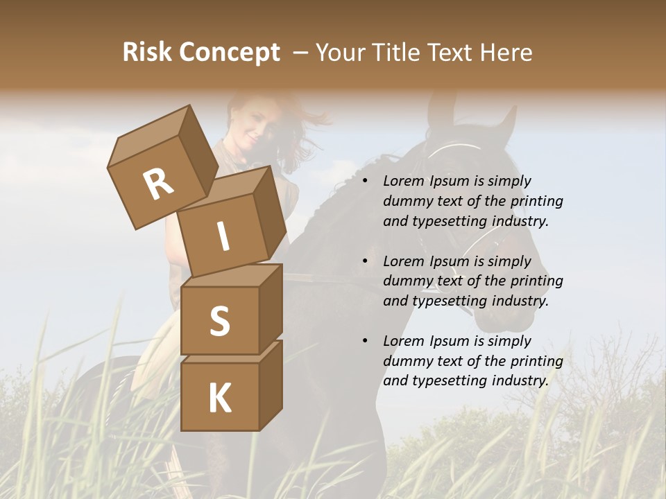 Stallion Rural Beauty PowerPoint Template