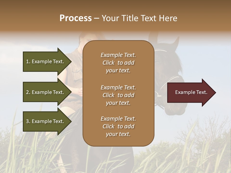 Stallion Rural Beauty PowerPoint Template