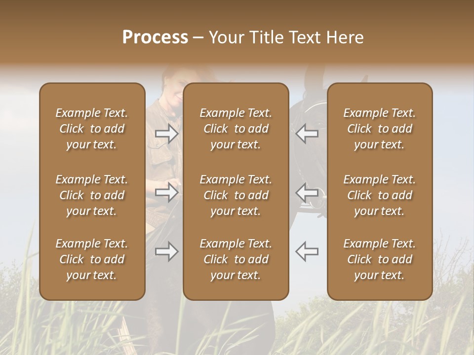 Stallion Rural Beauty PowerPoint Template