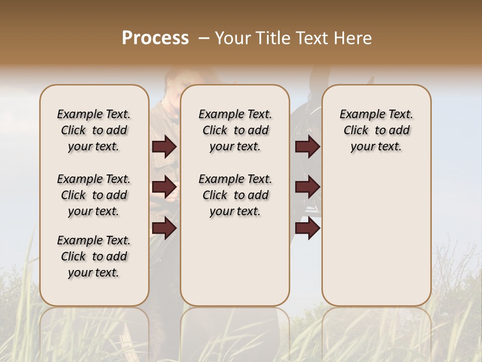 Stallion Rural Beauty PowerPoint Template