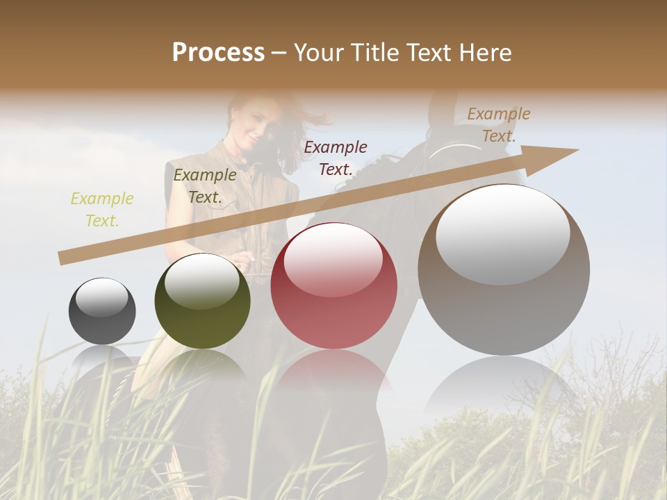 Stallion Rural Beauty PowerPoint Template