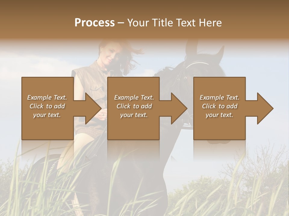 Stallion Rural Beauty PowerPoint Template