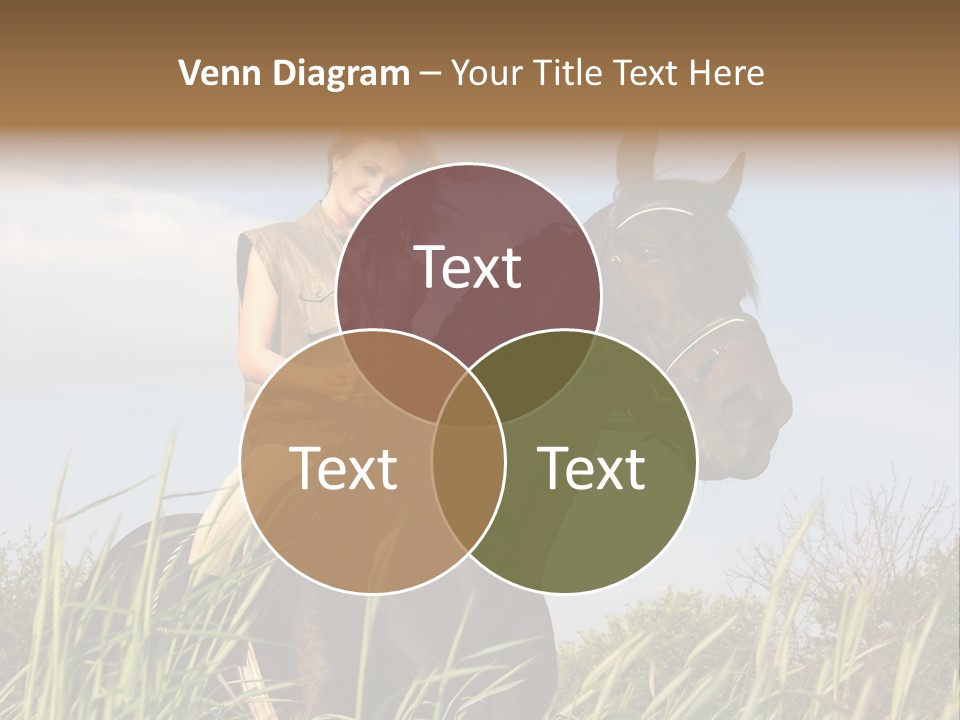 Stallion Rural Beauty PowerPoint Template