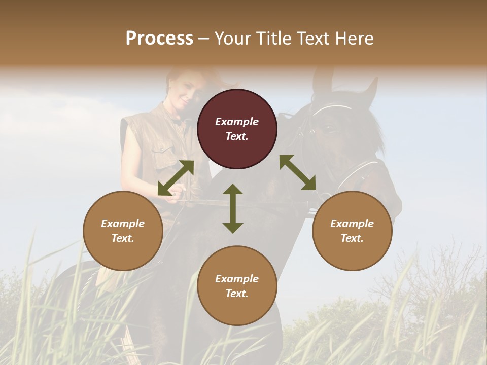 Stallion Rural Beauty PowerPoint Template