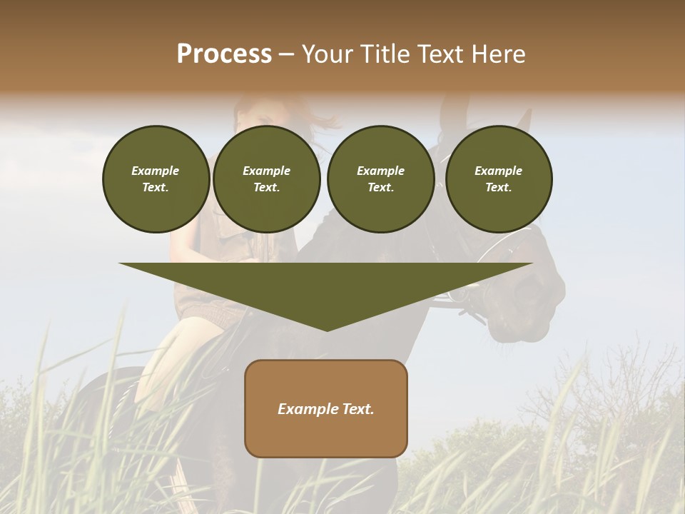 Stallion Rural Beauty PowerPoint Template